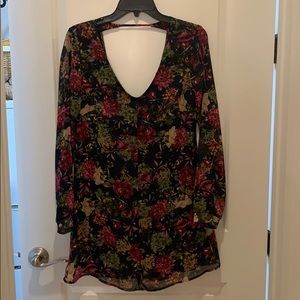 ASTR floral minidress